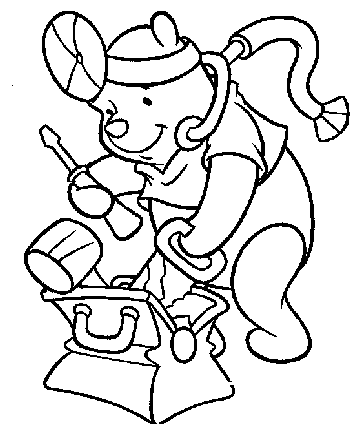 disegni winnie the pooh da colorare