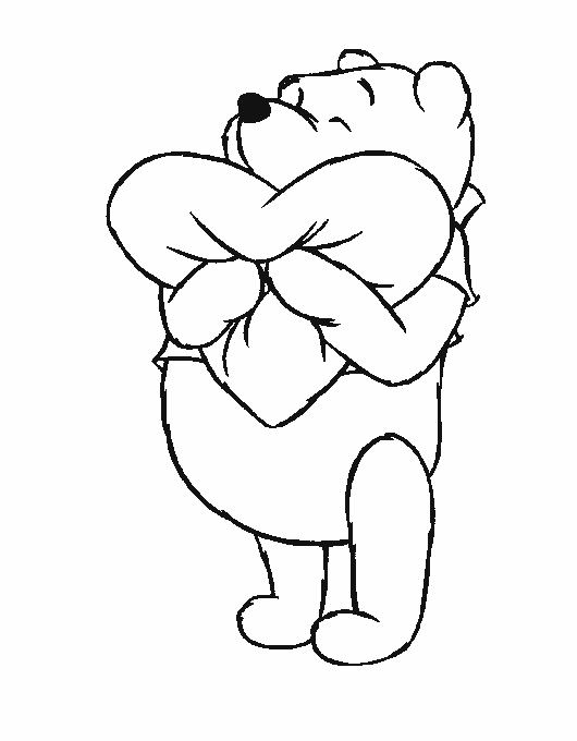 disegni winnie the pooh da colorare