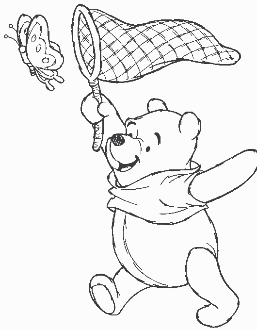 disegni winnie the pooh da colorare