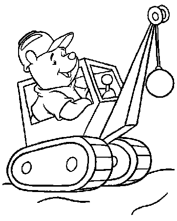 disegni winnie the pooh da colorare