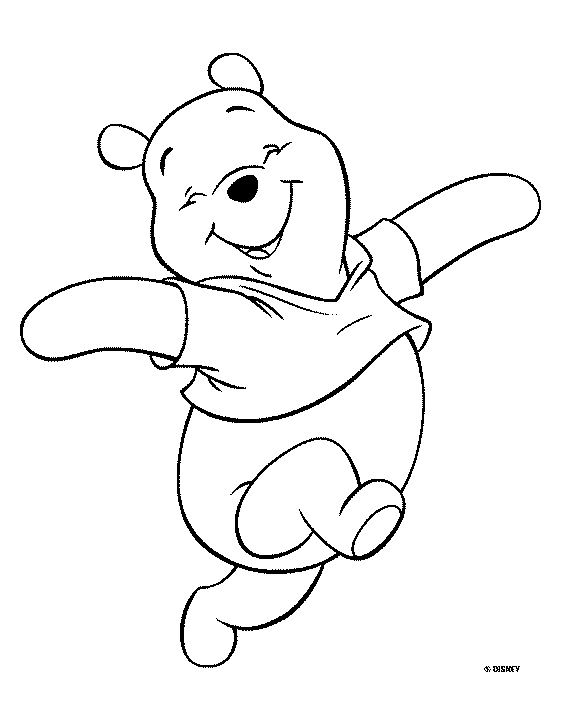 disegni winnie the pooh da colorare