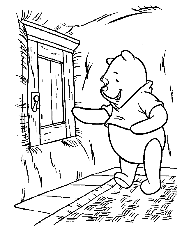 disegni winnie the pooh da colorare