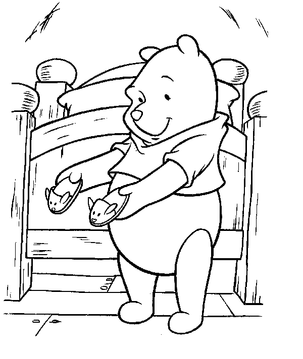 disegni winnie the pooh da colorare