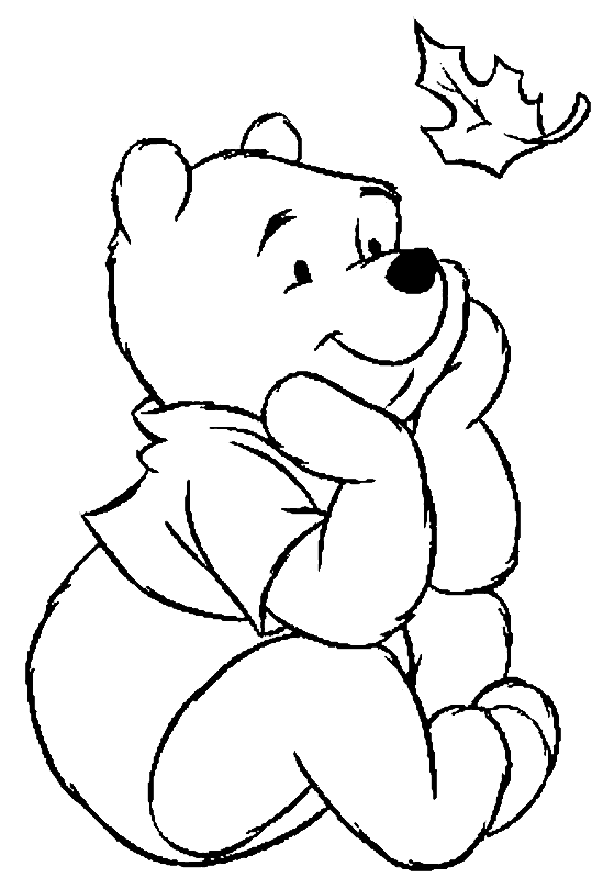 disegni winnie pooh da colorare