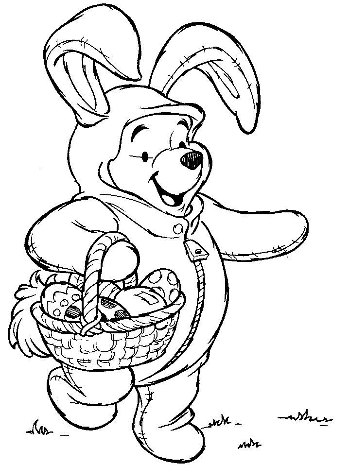 disegni winnie pooh da colorare