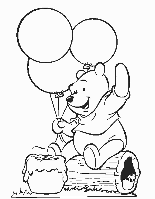 disegni winnie the pooh da colorare