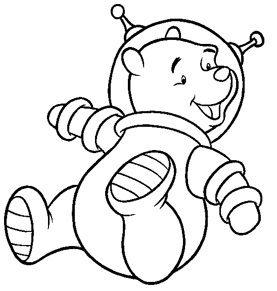 disegni winnie the pooh da colorare