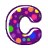 Disegni da colorare di lettere dell alfabeto -Colorare disegni gratis lettere dell alfabeto