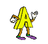 Gifs animados Letras - Imagenes animadas de Letras