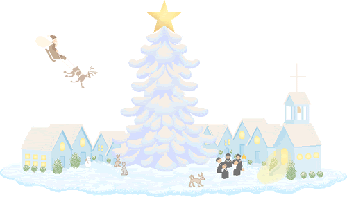 Disegni da colorare di Natale -Colorare disegni gratis Natale