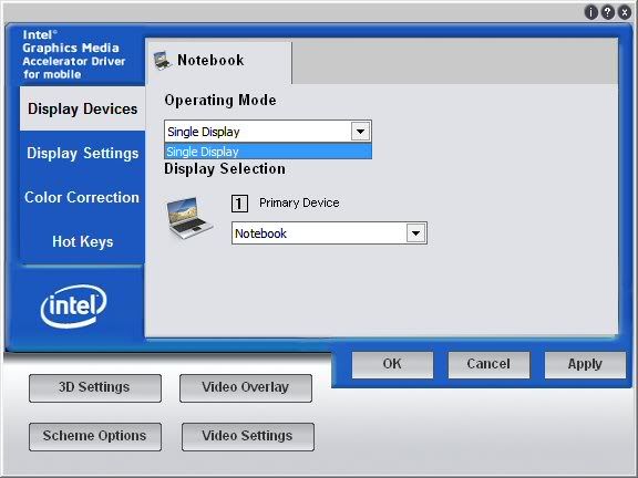 how to connect laptop to tv using s. I#39;m using the intel graphics