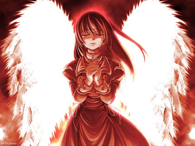 Anime Angel Crying