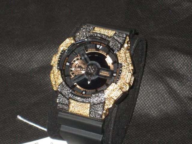 diamond encrusted g shock