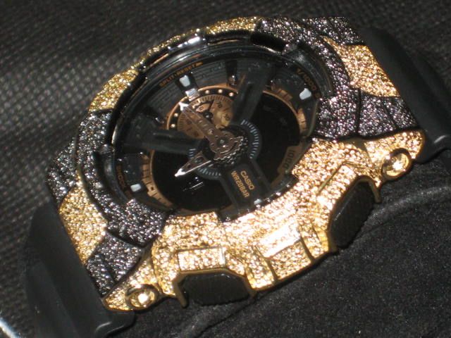 diamond g shock bezel