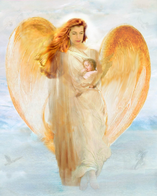 Angel Mother And Baby Photo by rosiegroup | Photobucket