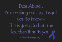 dear abuser