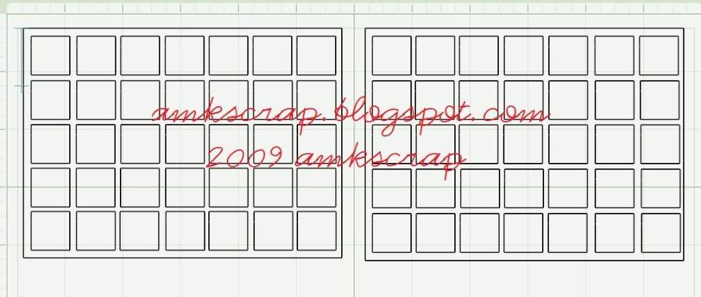 (2) 5 1/2 x 4 Baby Bug Blank Calendar Grids