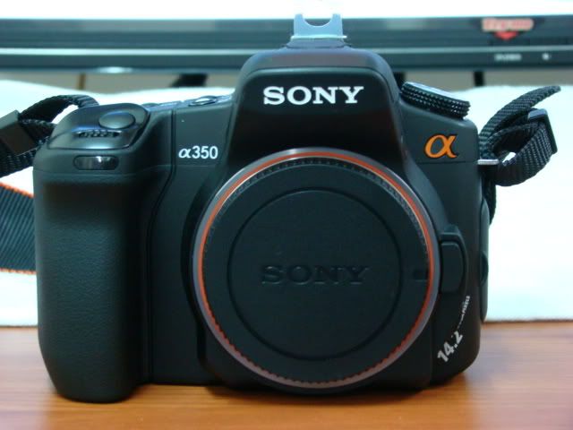 SONY DSLR-α350 開箱文