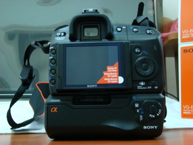 SONY DSLR-α350 開箱文