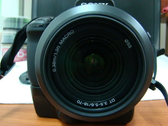 SONY DSLR-α350 開箱文