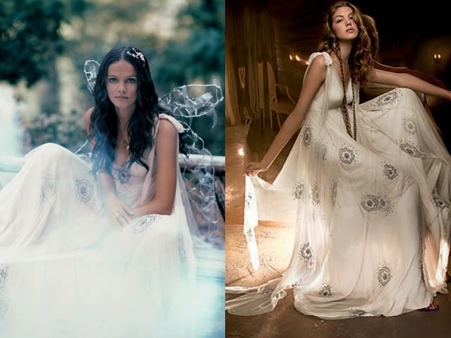 woodland fairy wedding dresses