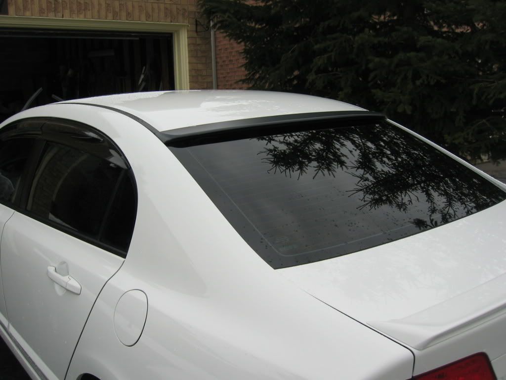 2007 Honda civic rear window spoiler #2