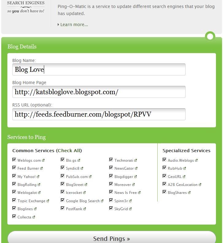 blog feeds ping