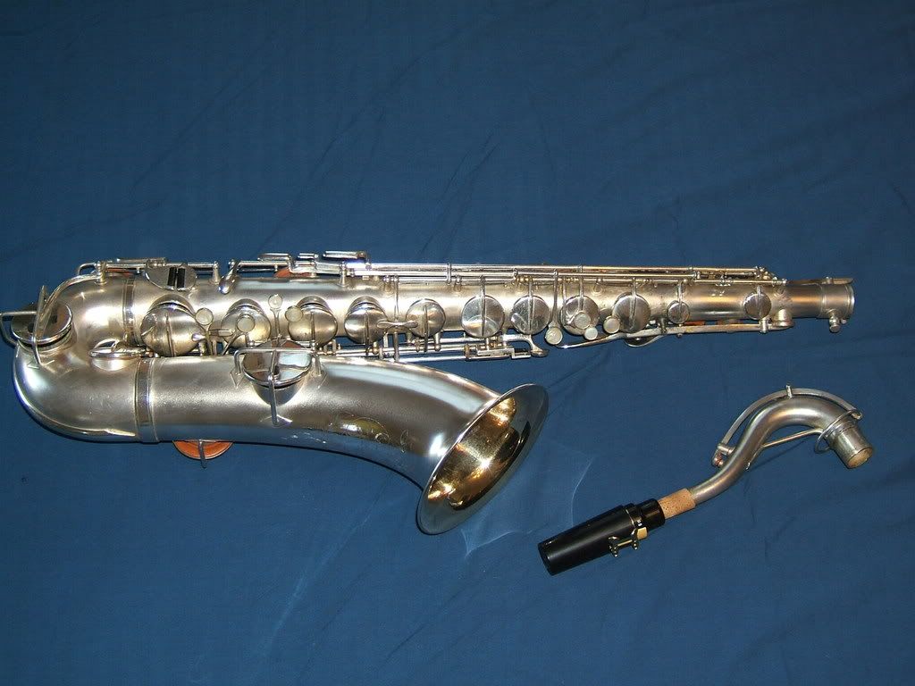 Frank Holton Silver Alto Saxophone