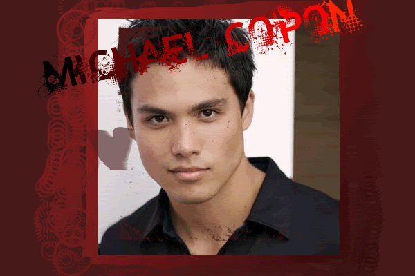 ashley benson and michael copon. michael copon banner