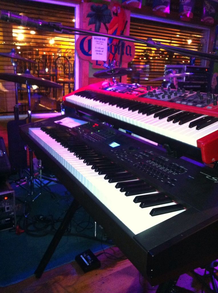 Twokeyboard rig pairings Music Player Network