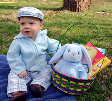 Colter and His Easter Basket