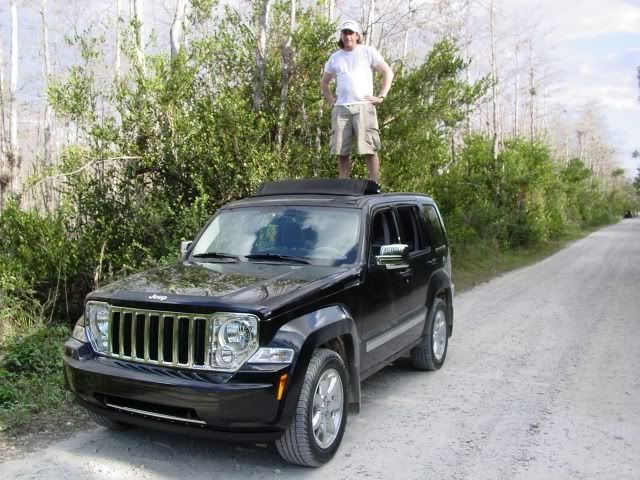 Air deflector jeep liberty sky slider #3