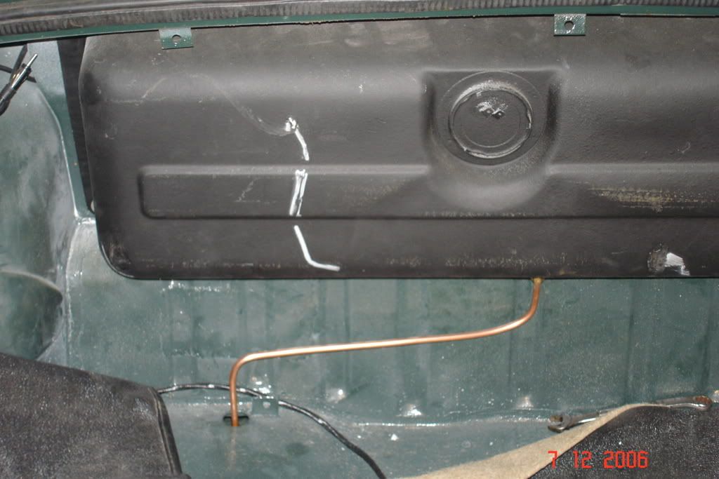 Spitfire fuel tank and pipe Triumph Small Chassis Archive Sideways