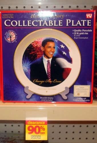 Obama Plate