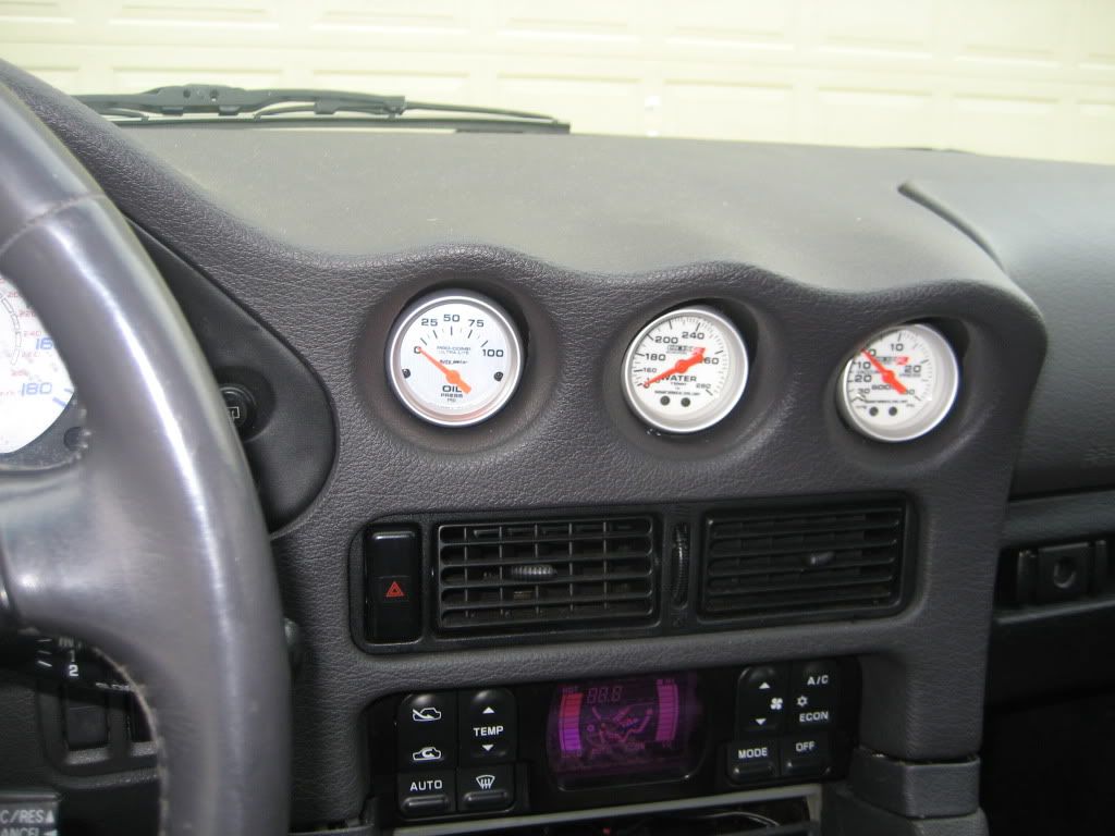 Replacing combo gauges with aftermarket ones. 3000GT/Stealth