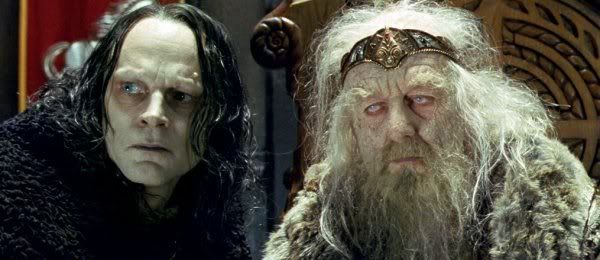 Worm Tongue and King Theoden Pictures, Images and Photos