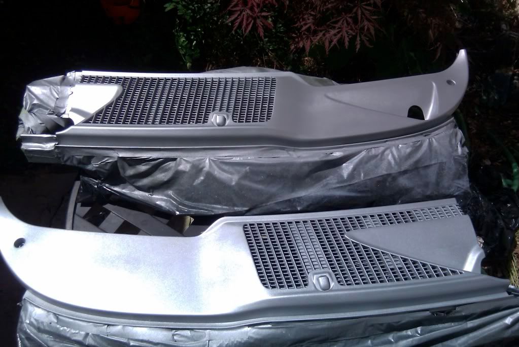 Smooth and Painted Wiper Cowl Lots of Pics!! DodgeTalk Forum