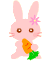 pink rabbit 012 Gambar Animasi