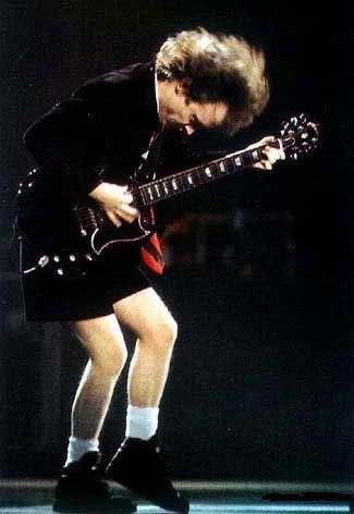 guitar blues classic rock acdc glenn miller hate music rap Angus Young Pictures, Images and Photos
