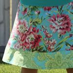 Dream Garden Yoga Skirt Sz S/M
