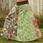 Scrappy Hippie Skirt Sz L/XL *resizeable*