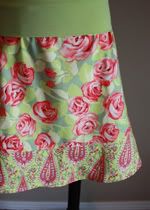 Rose Garden Yoga Skirt Sz Medium 