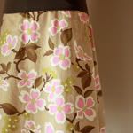 Dogwood Blossom Yoga Skirt Sz M