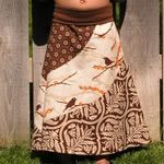 Chocolate Almond Swirl Skirt Sz 4/5/6