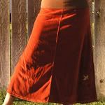 Linnea "Autumn Maple" Yoga Mama Skirt *3-day Charity Auction*