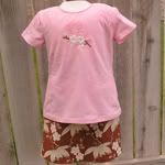 Cherry Blossom Skirt Set Sz 7/8 *matchy doll outfit avail.!*