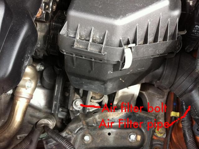 Honda civic diesel filter location #1