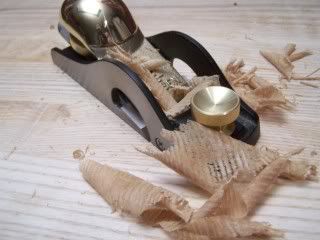 rabbet block plane shavings