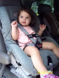 Summer in a carseat