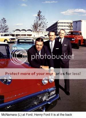 Robert mcnamara ford motor